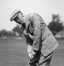 John M Ward Playing Golf